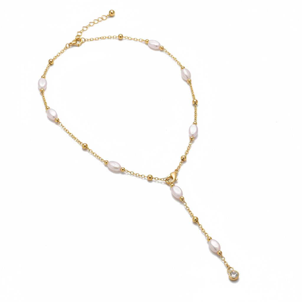 Collana Perla luminosa