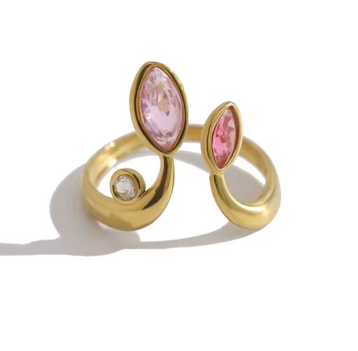 Anello Petali di Luce
