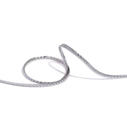 Collana filo semplice