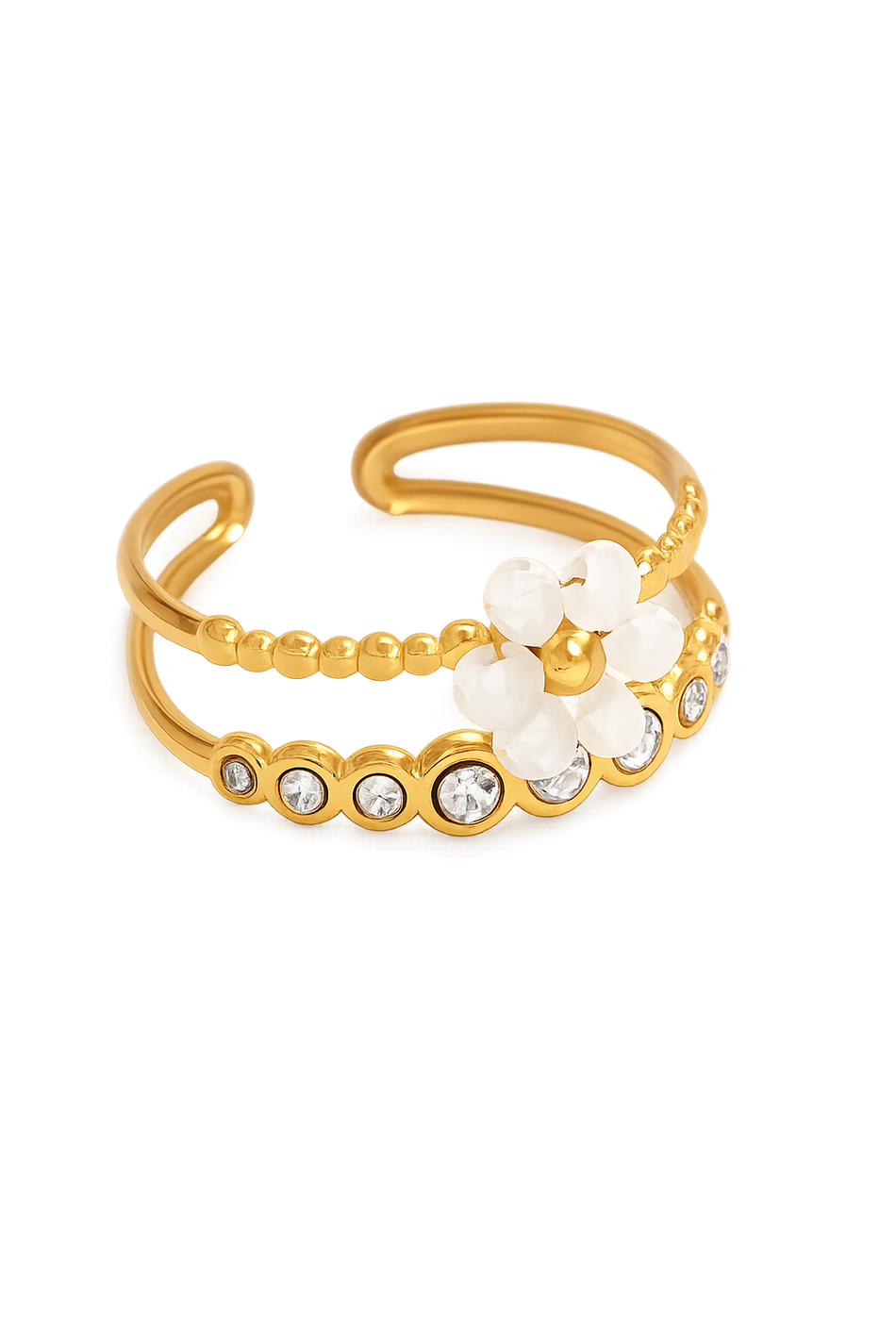 Anello Fiore di luce