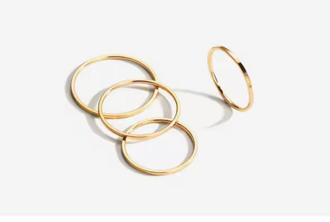 Anello fedina sottile