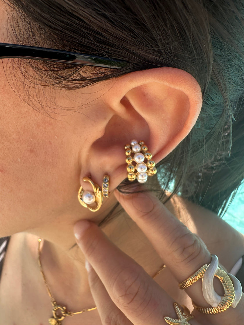 Earcuff Perle del Mar