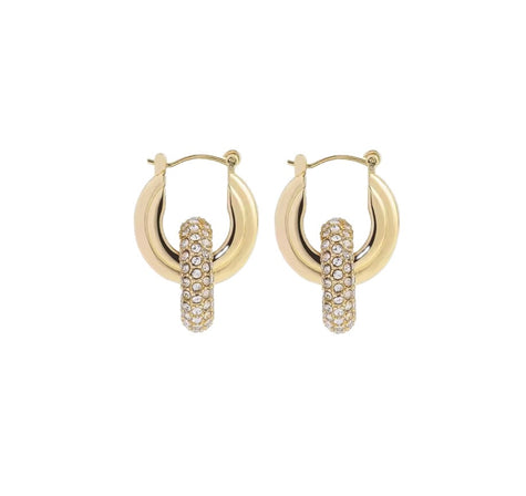 Orecchini cerchio luminoso