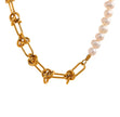 Collana pearl dettaglio catena