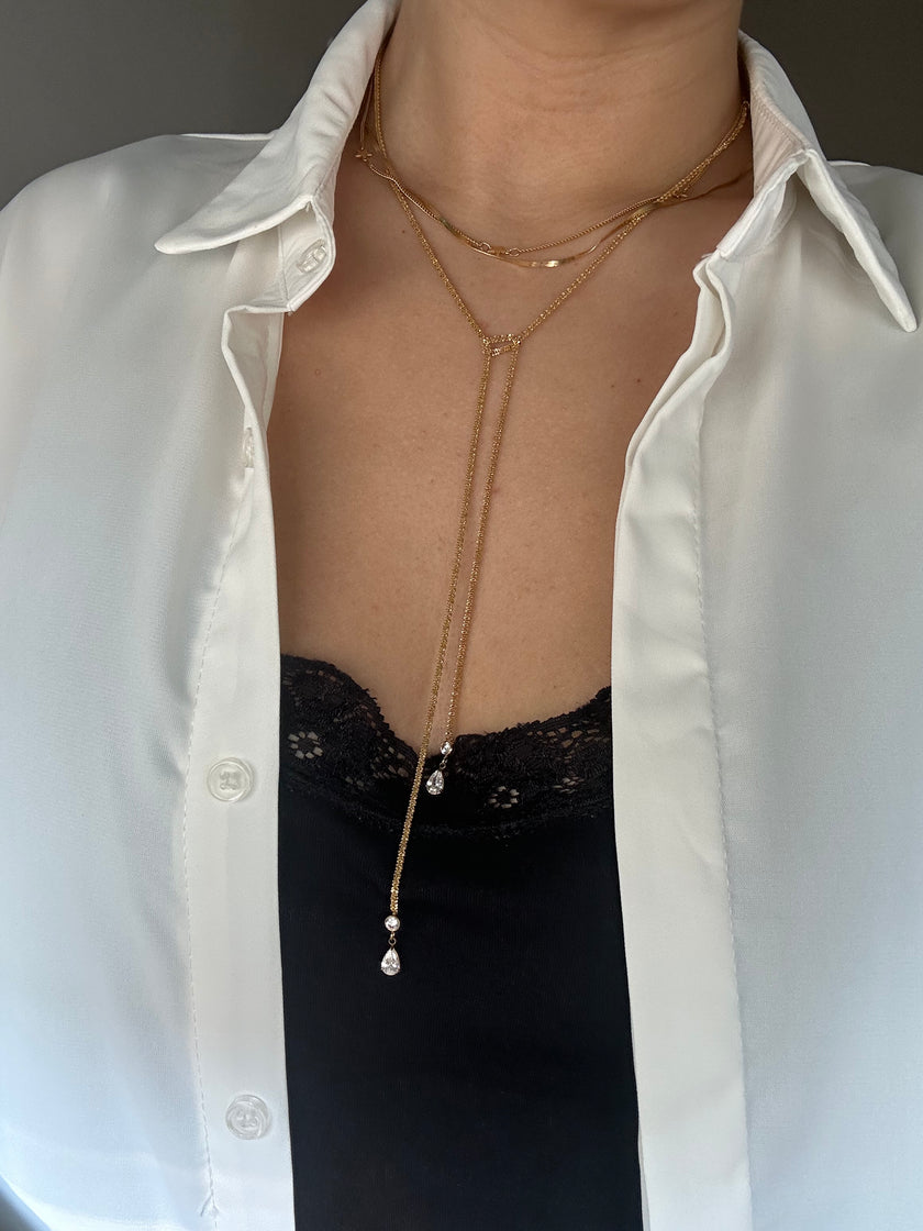 Collana filo Lumina